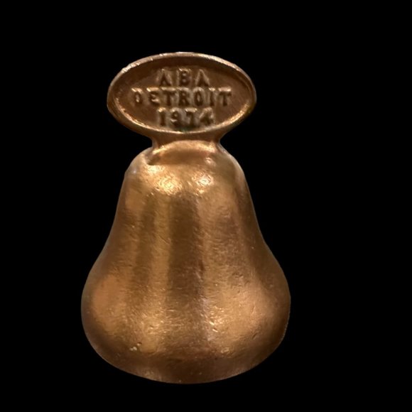 Vintage ABA Brass Bell, American Bell Association ABA Convention Limited Edition - Picture 2 of 3